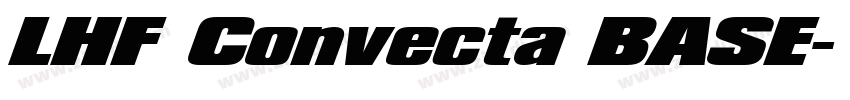 LHF Convecta BASE字体转换